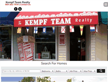 Tablet Screenshot of kempfteamrealty.com